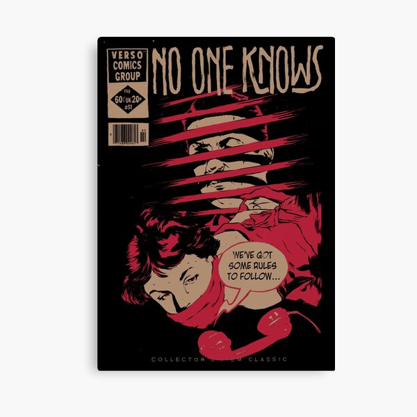 No One Knows Canvas Print