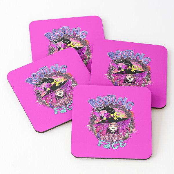 Item preview,  HAPPY HALLOWEEN RESTING WITCH FACE designed and sold by marie1919.