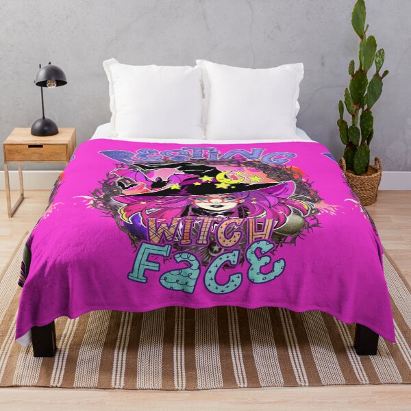 Item preview,  HAPPY HALLOWEEN RESTING WITCH FACE designed and sold by marie1919.