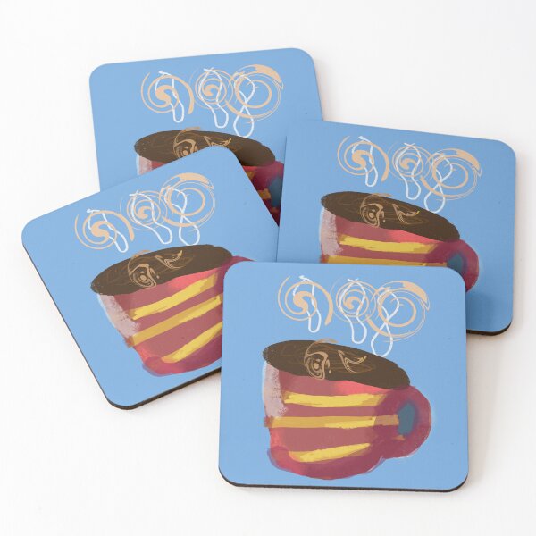 Item preview, Steaming Coffee - Collage Animation designed and sold by jolabrese.