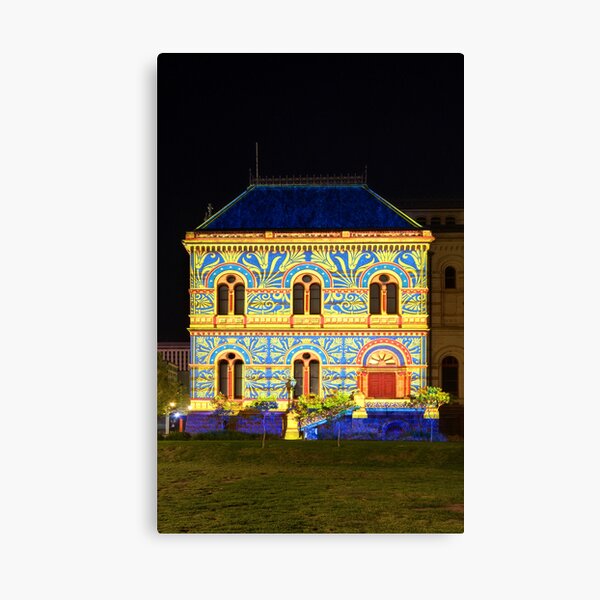 Northern Lights - State Library Part I Canvas Print