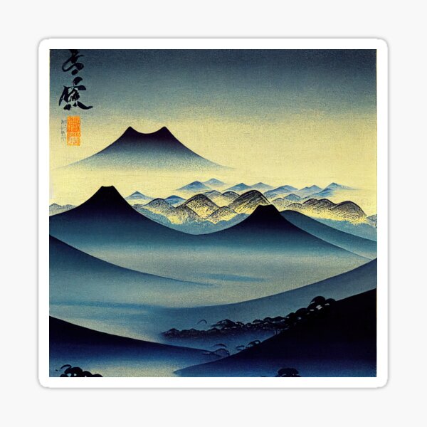Item preview, Old Japanese style brushes illustration designed and sold by artofbelletz.