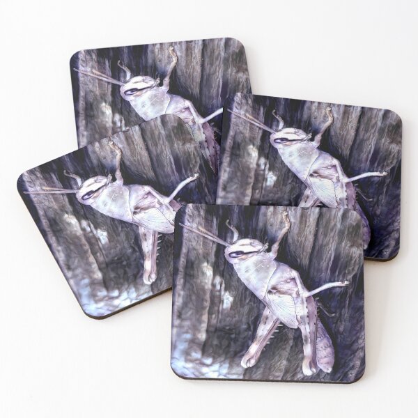 Item preview, Insect Vagrant Grey Bird Grasshopper Schistocerca Nitens (04) designed and sold by SanArtcisco.