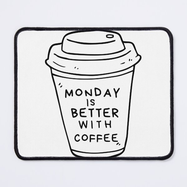 Item preview, Monday coffee, the survival juice  designed and sold by gallerygifts.