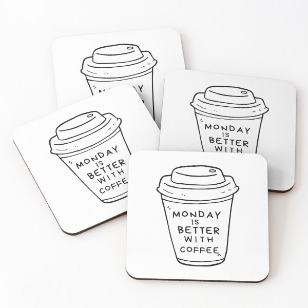 Item preview, Monday coffee, the survival juice  designed and sold by gallerygifts.