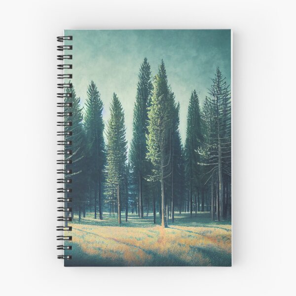 Item preview, pine forest, green forest designed and sold by shokA Design.