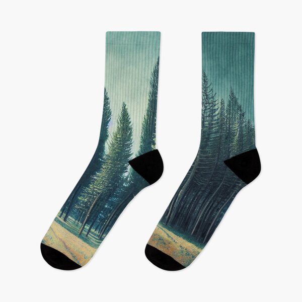 Item preview, pine forest, green forest designed and sold by shokA Design.