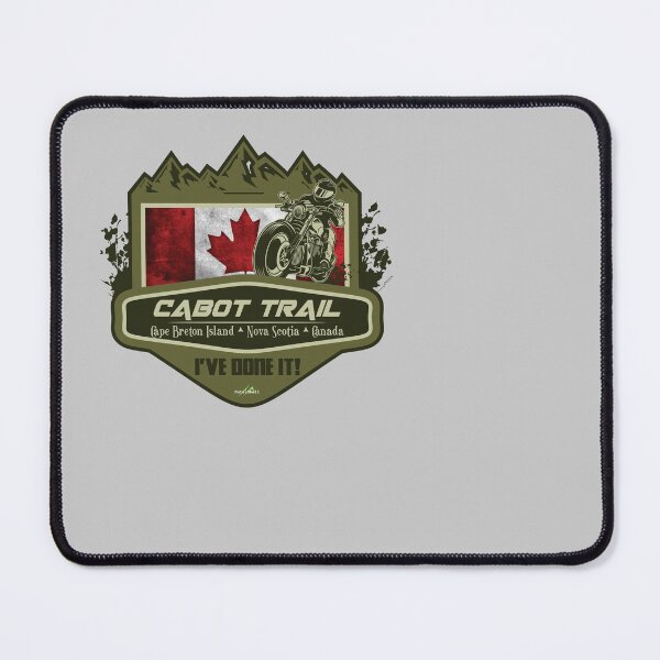 Item preview, Cabot Trail Cape Breton Island Nova Scotia Canada Motorcycle Ive Done It! Sticker T-shirt 01 designed and sold by OuterShellUK.