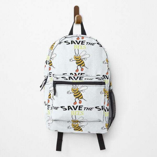 Item preview, Save the bees shits, save the bees phone cases, save the bees hats, save the bees shower curtain, save the bees backpack designed and sold by Poussyarts.
