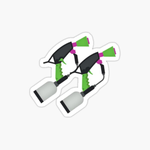 Item preview, Badge Locker Main Weapon Splat Dualies designed and sold by voiceintheriot.
