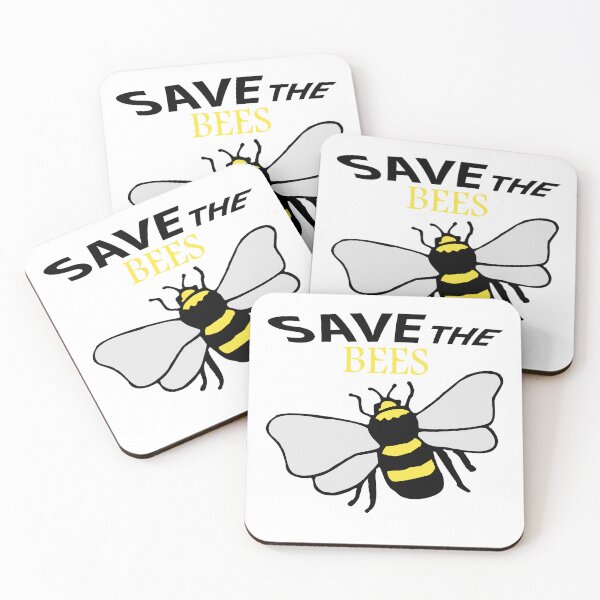 Item preview,  Save the bees shits, save the bees phone cases, save the bees hats, save the bees shower curtain, save the bees backpack  designed and sold by Poussyarts.