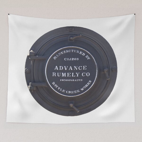 Item preview, Advance Rumely Smokebox Door designed and sold by Shelly Gunderson.