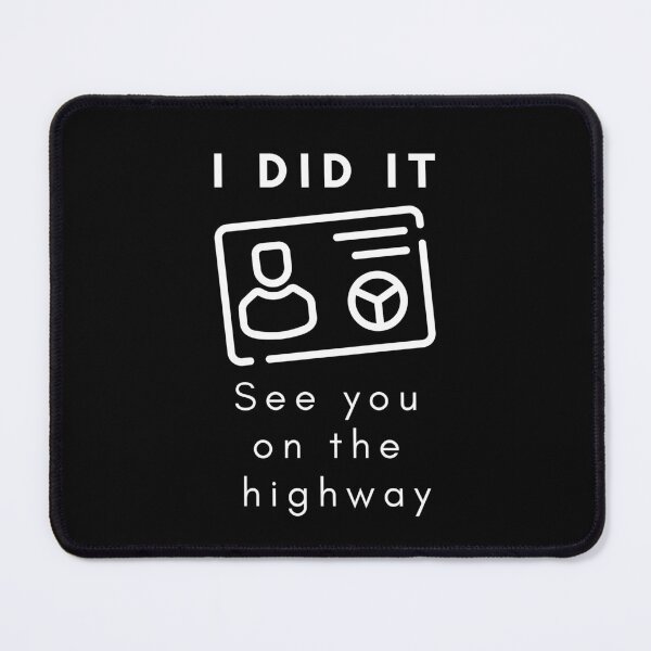 Item preview, Driving license test pass designed and sold by Nemesiscrowd.