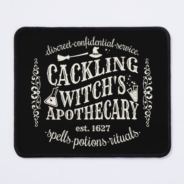 Item preview, Cackling Witch's Apothecary, Cool Halloween Design, One Of Matching Four designed and sold by TrulyEpoque.