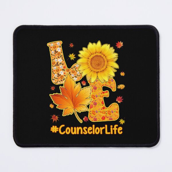 Item preview, Love Halloween Autumn Counselor Life funny cute fall thanksgiving pumpkin school designed and sold by elizabethdawnn.