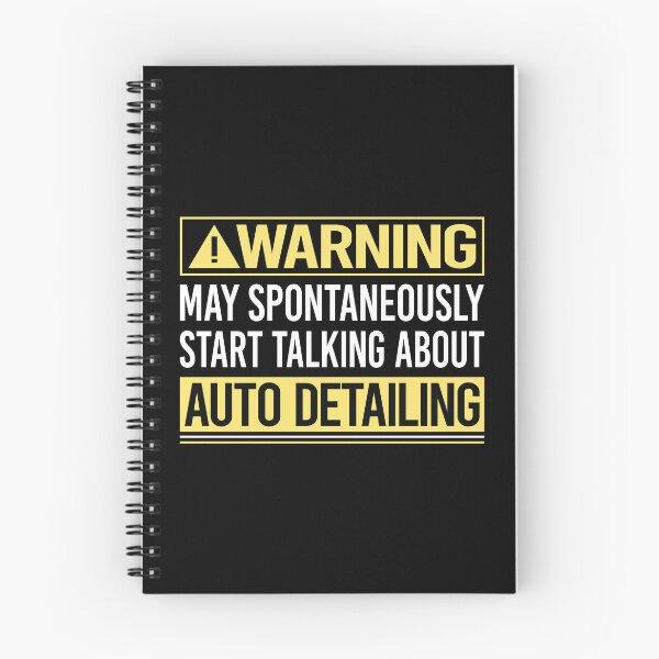 Item preview, Warning About Auto Detailing Detail Detailer designed and sold by WrightTrouble.