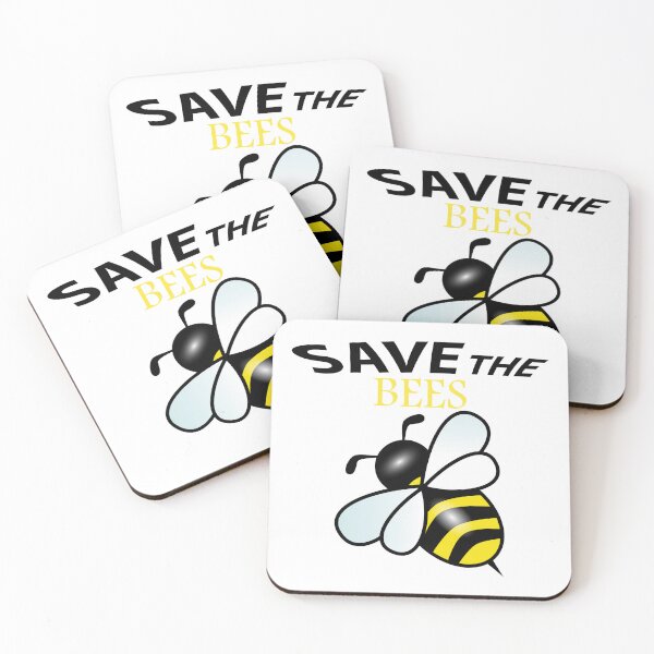 Item preview, Save the bees shits, save the bees phone cases, save the bees hats, save the bees shower curtain, save the bees backpack  designed and sold by Poussyarts.