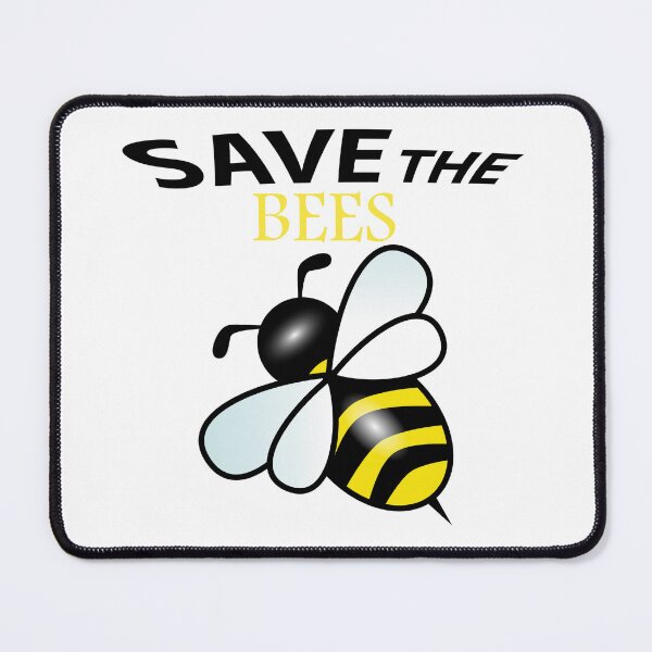Item preview, Save the bees shits, save the bees phone cases, save the bees hats, save the bees shower curtain, save the bees backpack designed and sold by Poussyarts.
