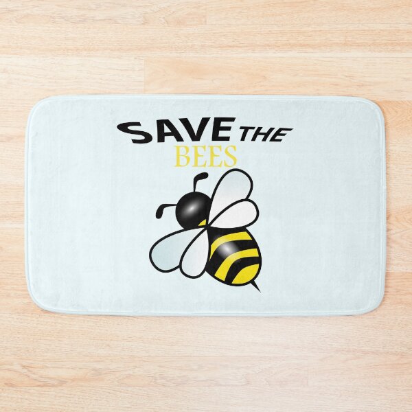 Item preview, Save the bees shits, save the bees phone cases, save the bees hats, save the bees shower curtain, save the bees backpack  designed and sold by Poussyarts.