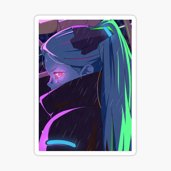 Rebecca Cyberpunk 2077 Edgerunners Sticker