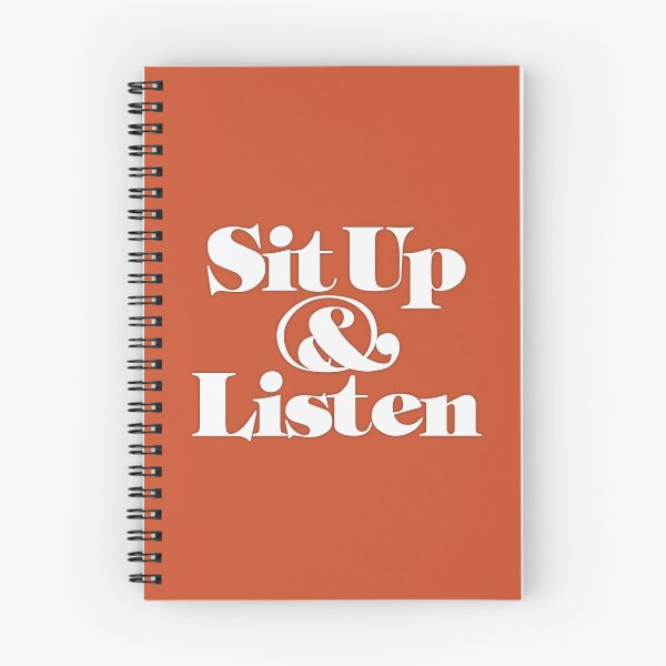 Item preview, Sit Up and Listen designed and sold by beastmustdie.