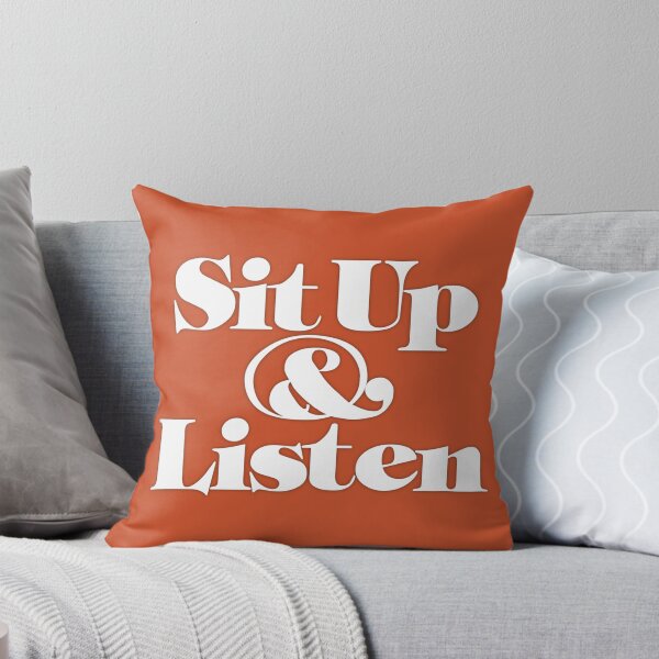 Item preview, Sit Up and Listen designed and sold by beastmustdie.
