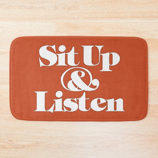 Item preview, Sit Up and Listen designed and sold by beastmustdie.