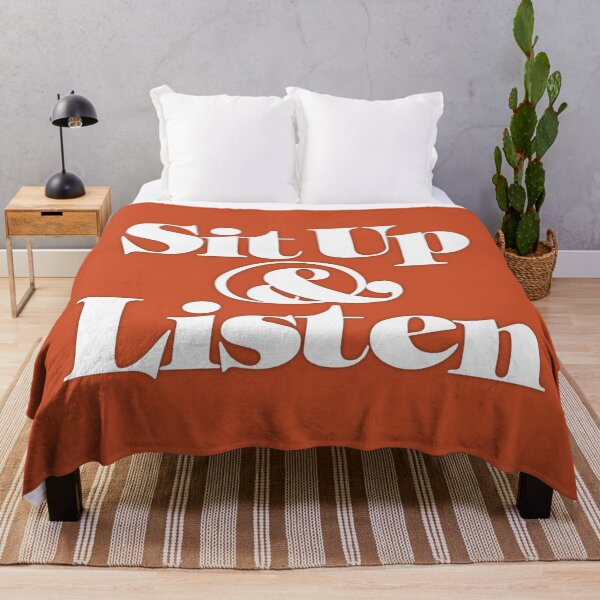 Item preview, Sit Up and Listen designed and sold by beastmustdie.