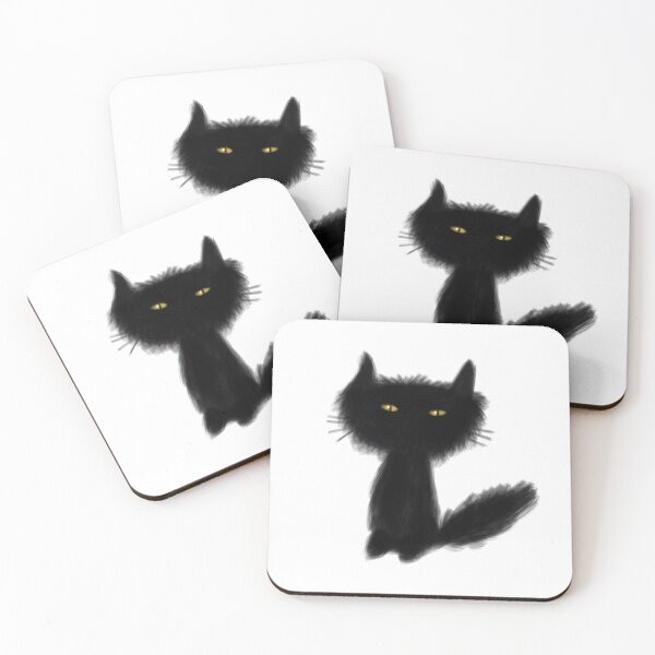 Item preview, Scary pumpkin eyed  looking halloween balck  Cat Tshirt gift for cat lovers gift for cat owners  designed and sold by GhostAmine.