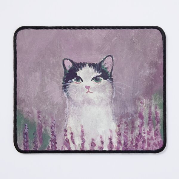 Item preview,  A Cat On A Heather Moor Painting designed and sold by mauricucumber.