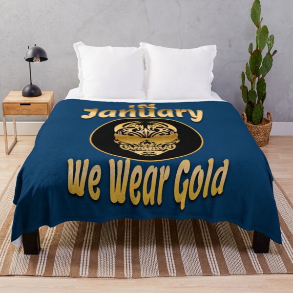 Item preview, In September We Wear Gold                       designed and sold by GrootingHang.