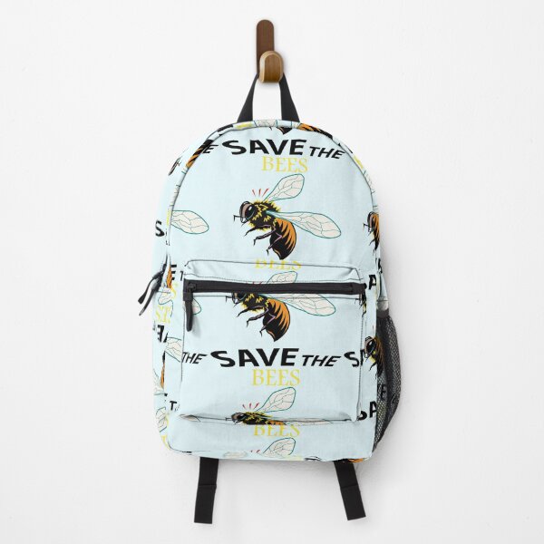 Item preview, Save the bees shits, save the bees phone cases, save the bees hats, save the bees shower curtain, save the bees backpack designed and sold by Poussyarts.