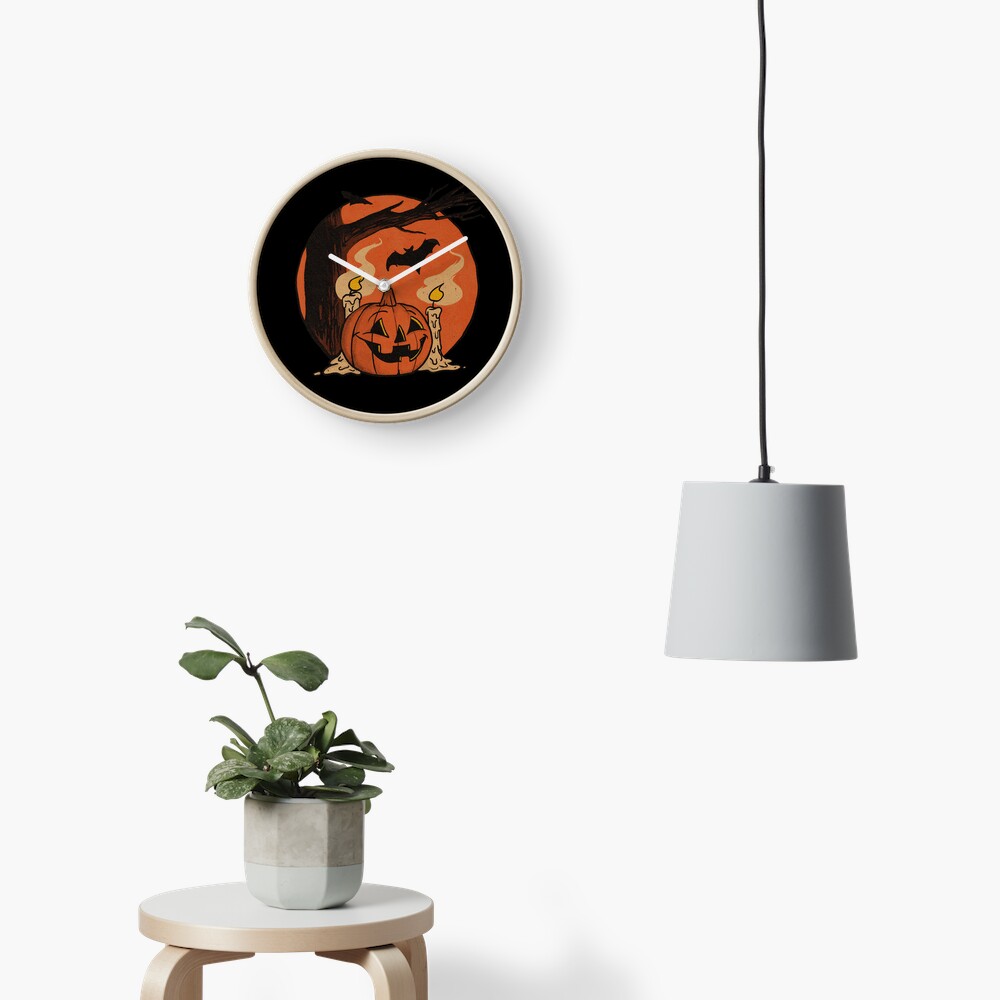 Item preview, Clock designed and sold by SPOOKYSWAG.