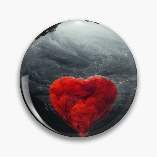 Item preview, Broken Heart in the Clouds /  Broken Hearts Unwind Designs designed and sold by Unwind-Art-Work.