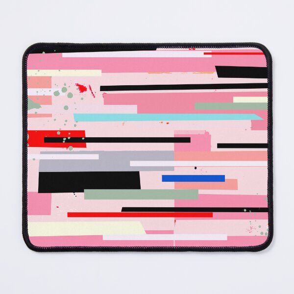 Item preview, Modern Minimalist Abstract Digital Painting - Horizontal Random Stripes designed and sold by MyArt23.