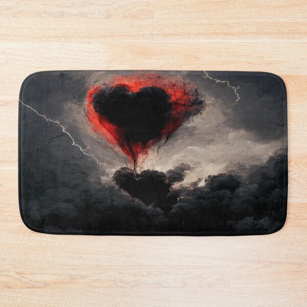 Item preview, Broken Heart in the Clouds /  Broken Hearts Unwind Designs designed and sold by Unwind-Art-Work.