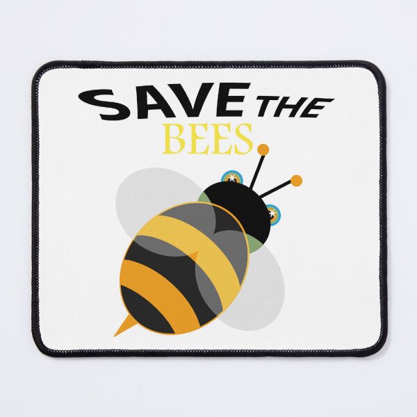 Item preview, Save the bees shits, save the bees phone cases, save the bees hats, save the bees shower curtain, save the bees backpack  designed and sold by Poussyarts.