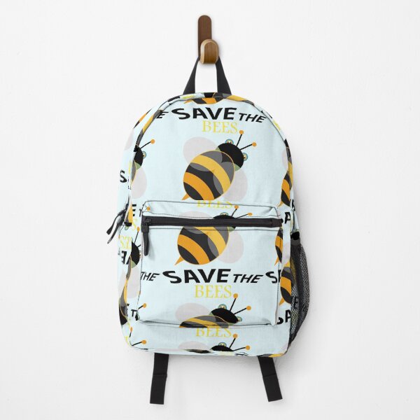 Item preview, Save the bees shits, save the bees phone cases, save the bees hats, save the bees shower curtain, save the bees backpack designed and sold by Poussyarts.