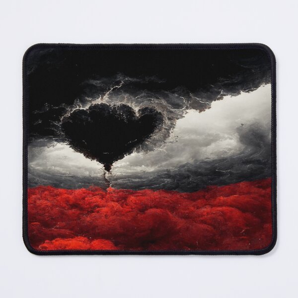 Item preview, Broken Heart in the Clouds /  Broken Hearts Unwind Designs designed and sold by Unwind-Art-Work.