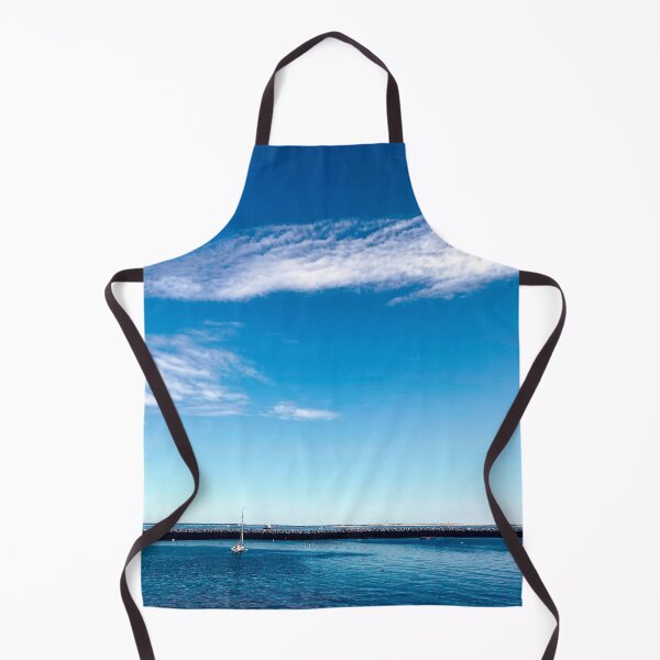 Item preview, Cape Cod Sunny Blue Sky with Clouds designed and sold by Cherries4.
