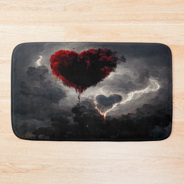 Item preview, Broken Heart in the Clouds /  Broken Hearts Unwind Designs designed and sold by Unwind-Art-Work.