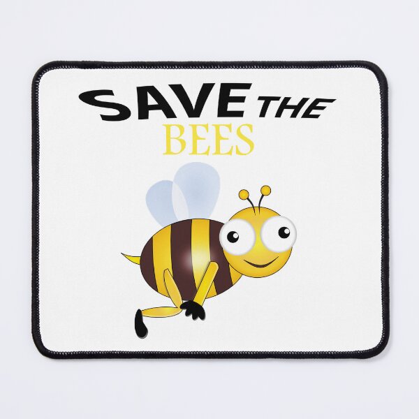 Item preview, Save the bees shits, save the bees phone cases, save the bees hats, save the bees shower curtain, save the bees backpack designed and sold by Poussyarts.