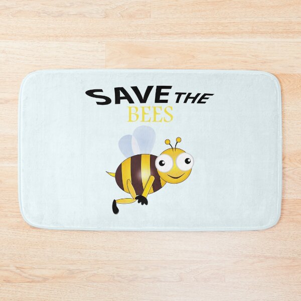 Item preview, Save the bees shits, save the bees phone cases, save the bees hats, save the bees shower curtain, save the bees backpack  designed and sold by Poussyarts.