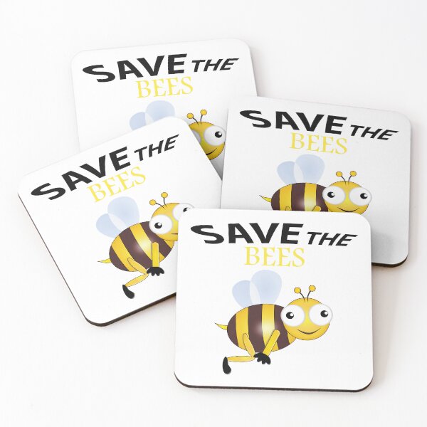 Item preview, Save the bees shits, save the bees phone cases, save the bees hats, save the bees shower curtain, save the bees backpack  designed and sold by Poussyarts.