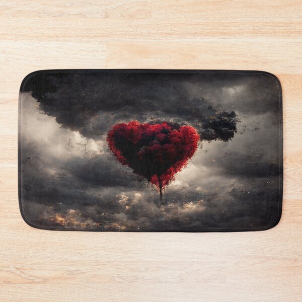 Item preview, Broken Heart in the Clouds /  Broken Hearts Unwind Designs designed and sold by Unwind-Art-Work.