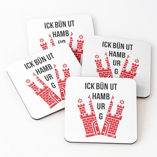 Item preview, Ick Bün Ut Hamburg (Low German / coat of arms) designed and sold by Roderix.