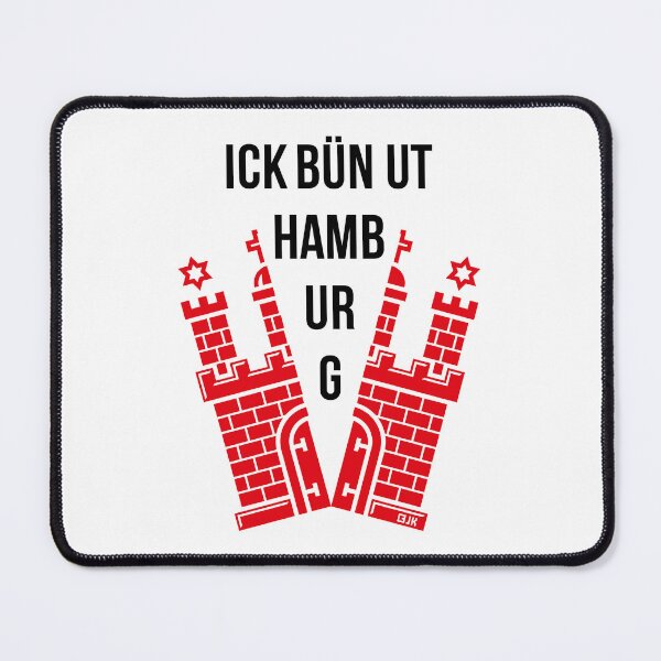 Item preview, Ick Bün Ut Hamburg (Low German / coat of arms) designed and sold by Roderix.