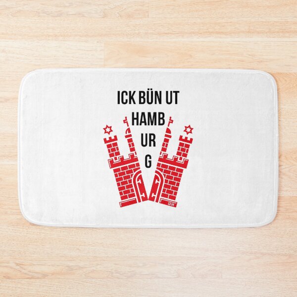 Item preview, Ick Bün Ut Hamburg (Low German / coat of arms) designed and sold by Roderix.