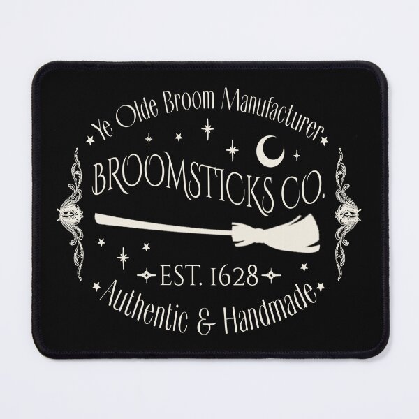 Item preview, Broomsticks Co, Cool Halloween Design, One Of Matching Four designed and sold by TrulyEpoque.