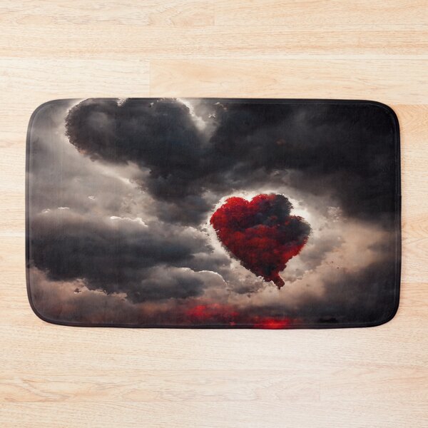 Item preview, Broken Heart in the Clouds /  Broken Hearts Unwind Designs designed and sold by Unwind-Art-Work.